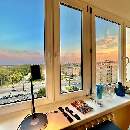 Appartamento View 2 Fast Wifi Tv'55 Netflix Hbo Applettv Varsavia Esterno foto
